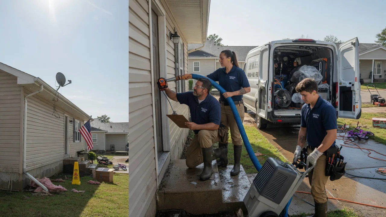 Ceiling Water Damage Restoration in Livingston, KY near me